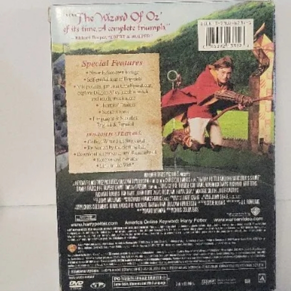 Harry Potter Dvd Lot Of 3 Chamber Of Secrets,goblet Of Fire,sorcers Stone - Picture 7 of 7